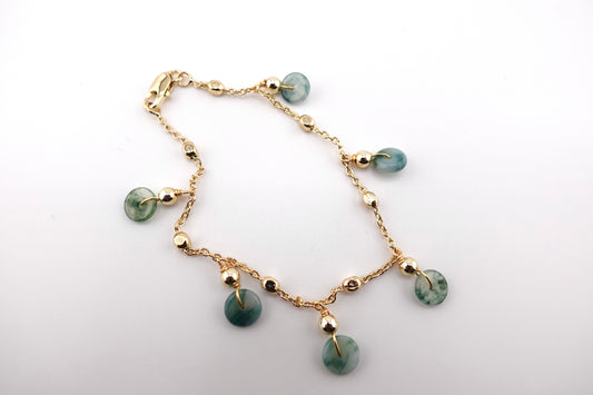 Micro jade bracelet
