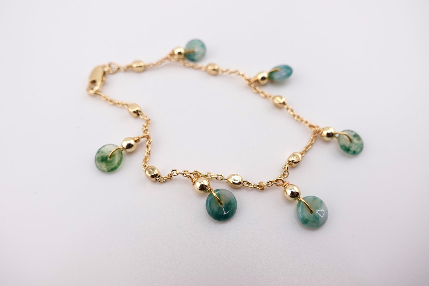 Micro jade bracelet