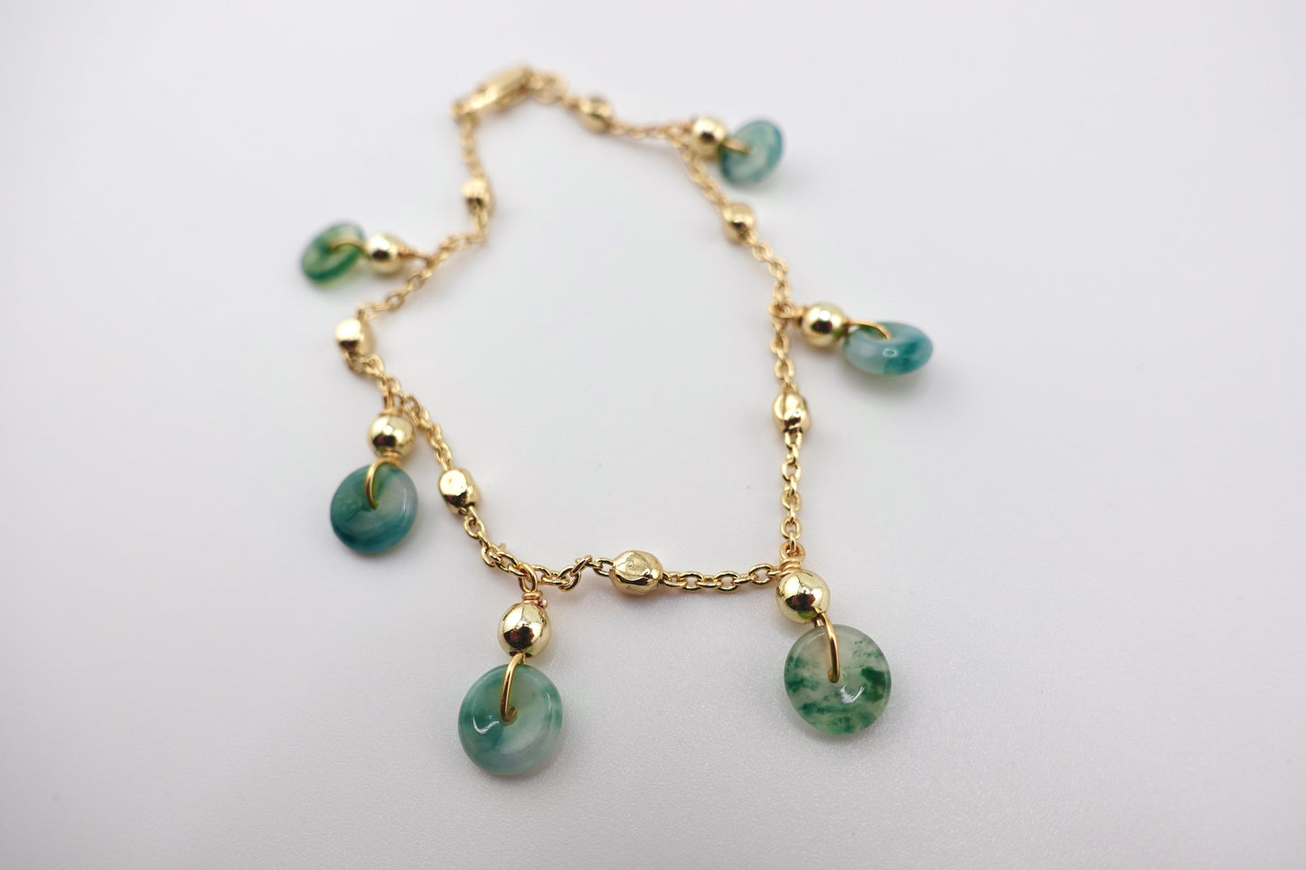 Micro jade bracelet