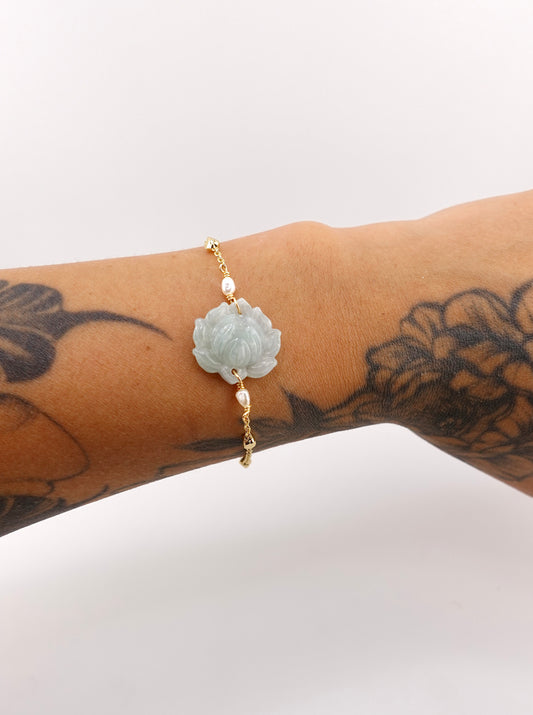 Lotus bracelet