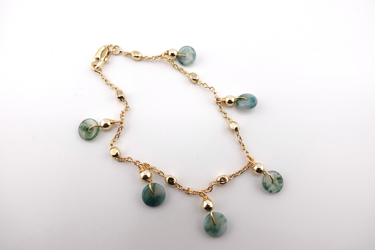 Micro jade bracelet