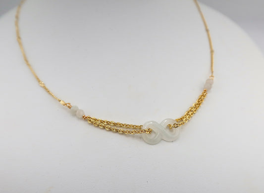 Infinity tide necklace