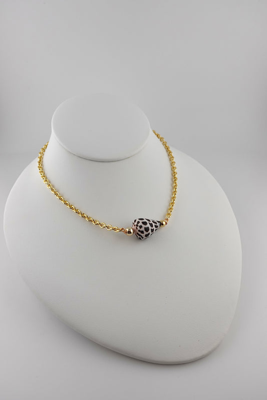 Hebrew shell necklace