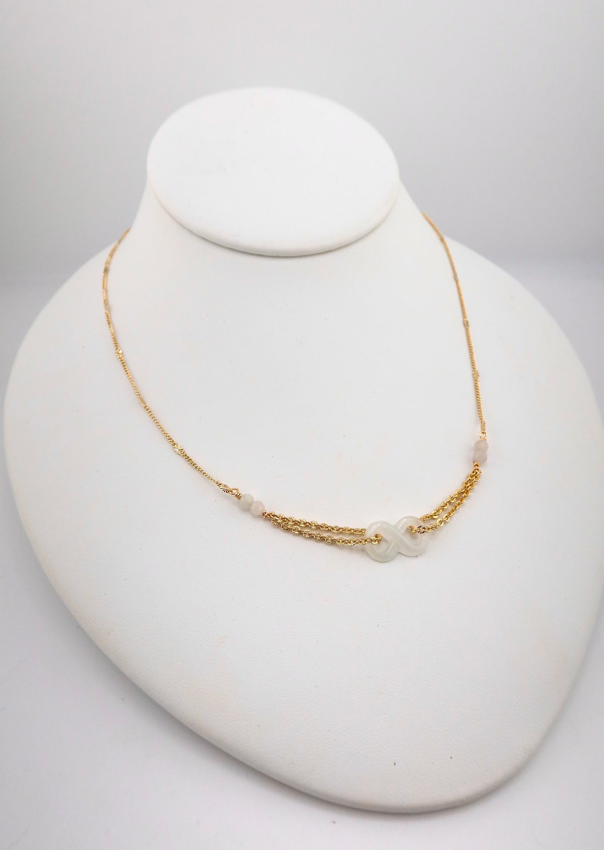 Infinity tide necklace