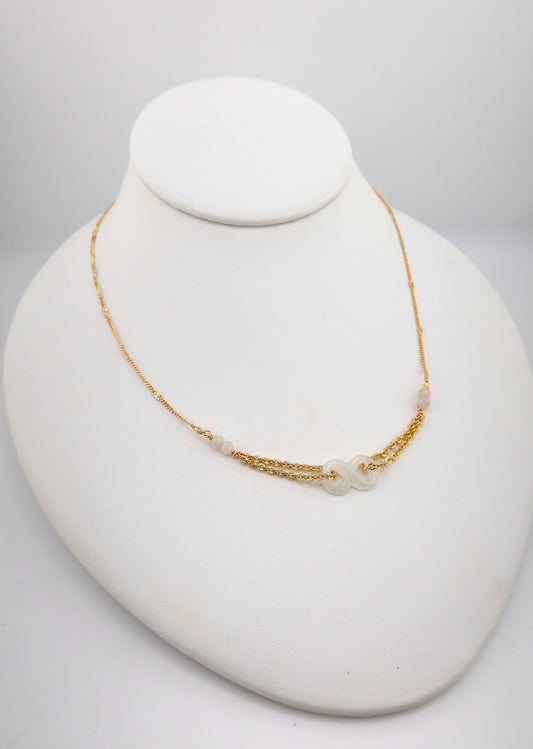 Infinity tide necklace