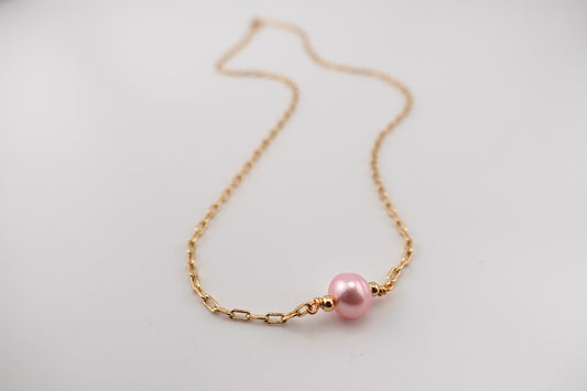 Blush tide necklace